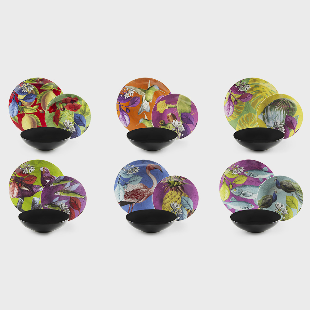 Servizio tavola 18 pz Rhapsody Excelsa 64369