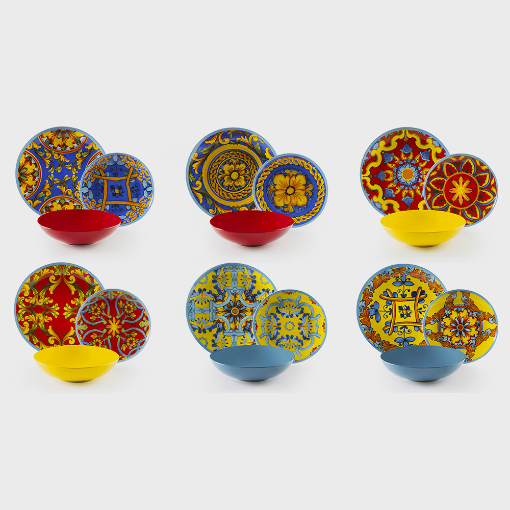 Servizio tavola 18 pz Trinacria Excelsa 64427