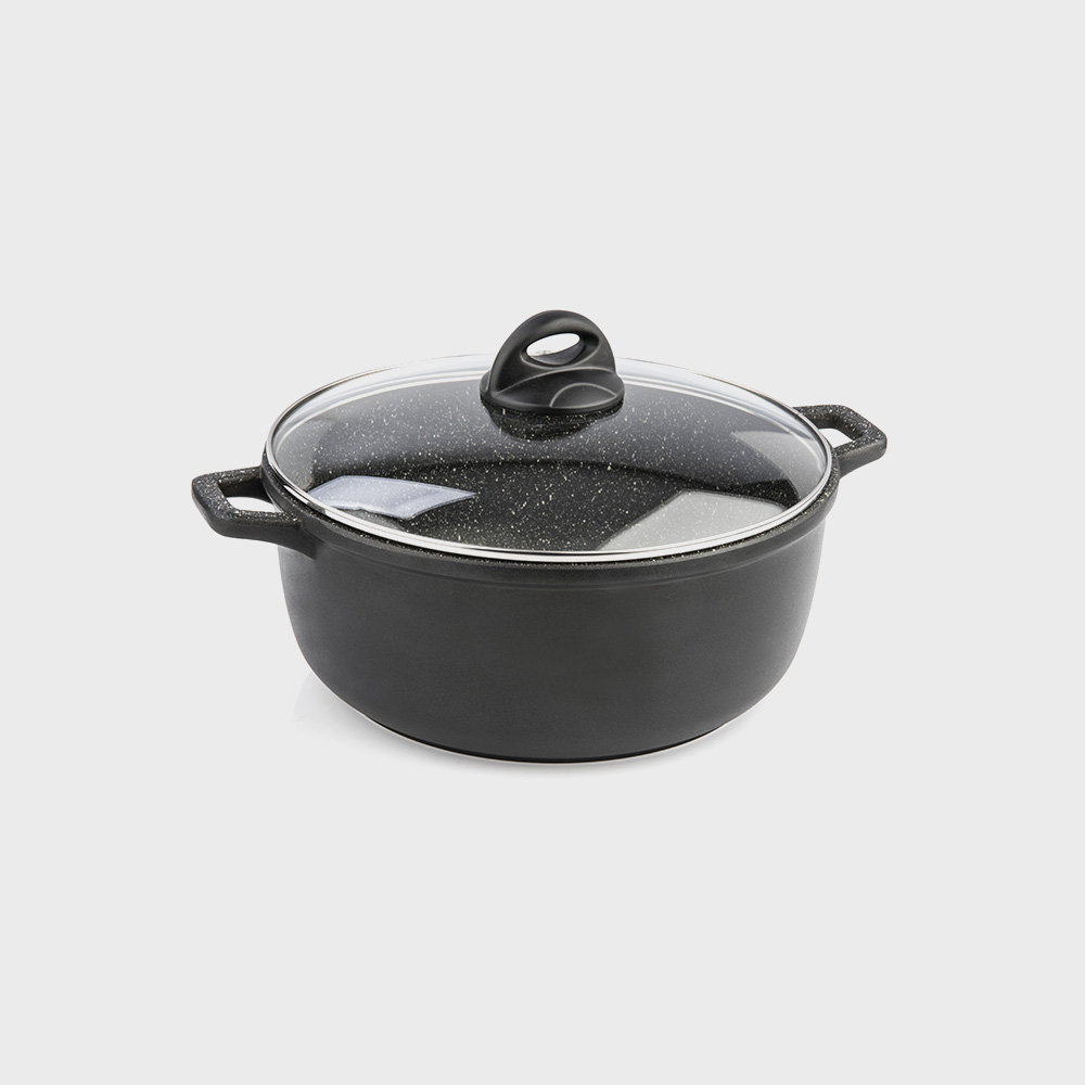 Casseruola 2 manici con coperchio cm 28 Le Cotture Speciali