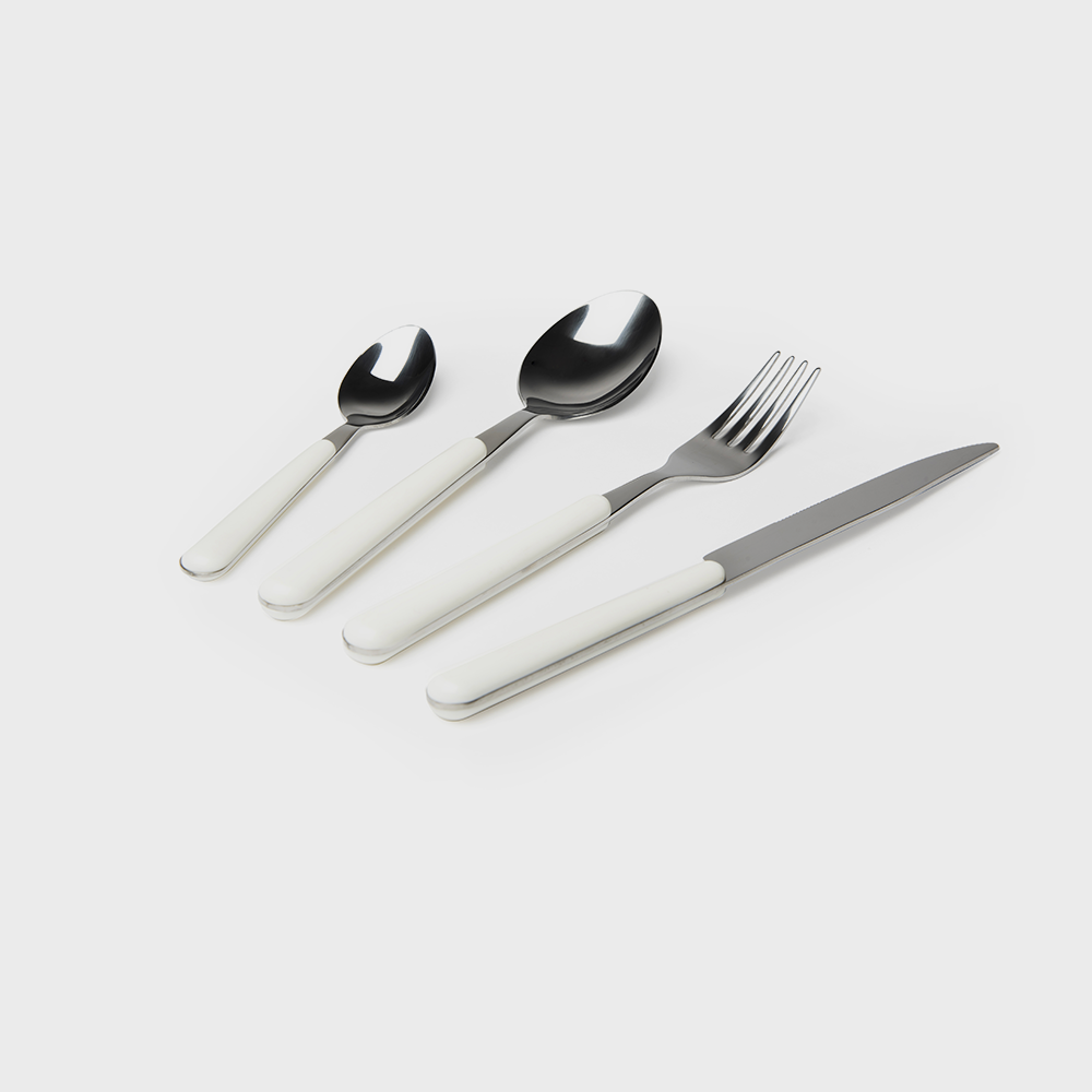 Servizio 24 posate Jolly bianco