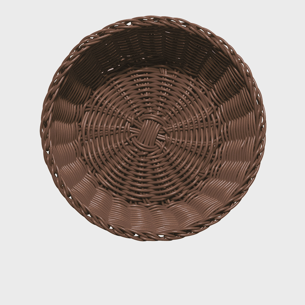 Cestino intrecci 20 grigio