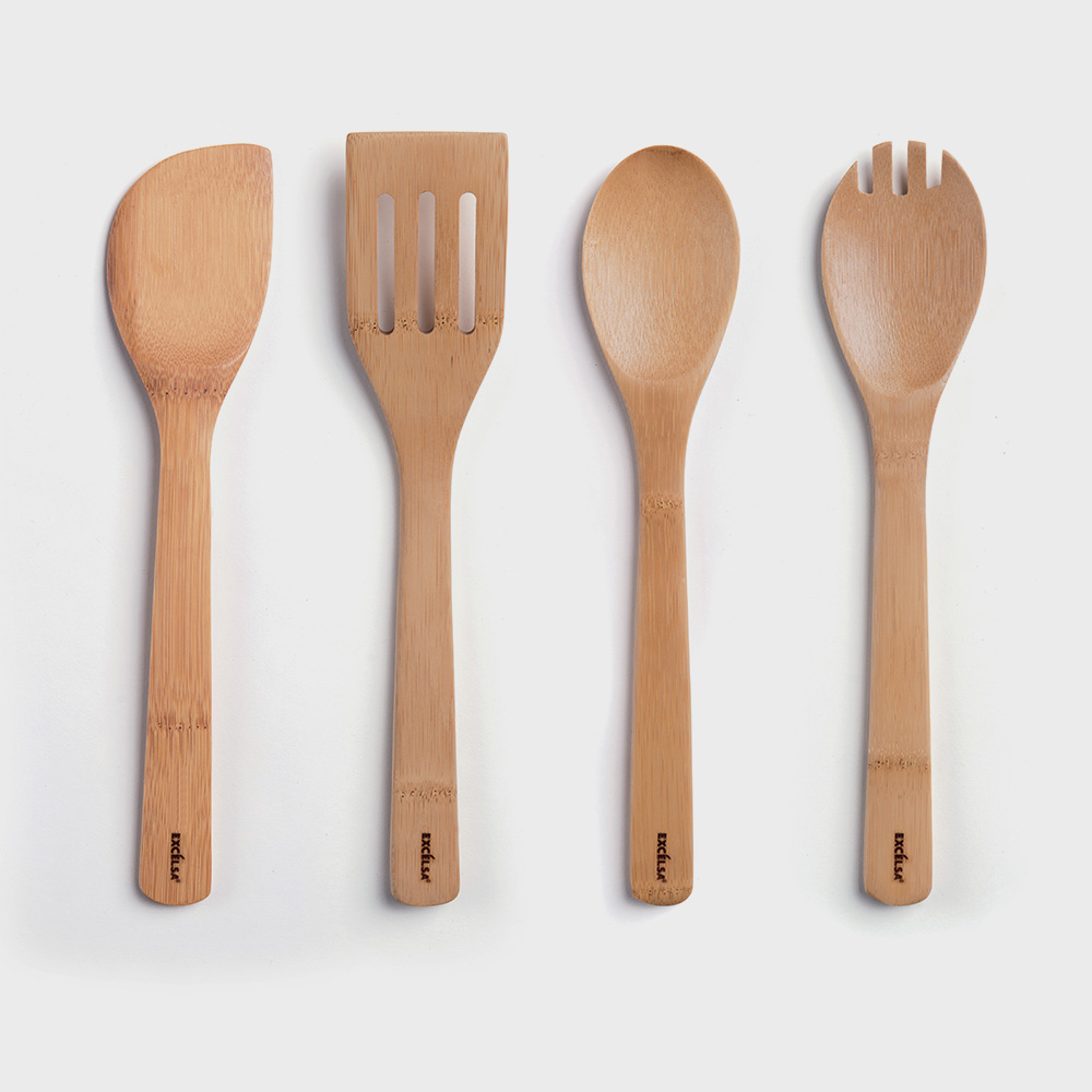 Confezione portautensili + 4 utensili cucina