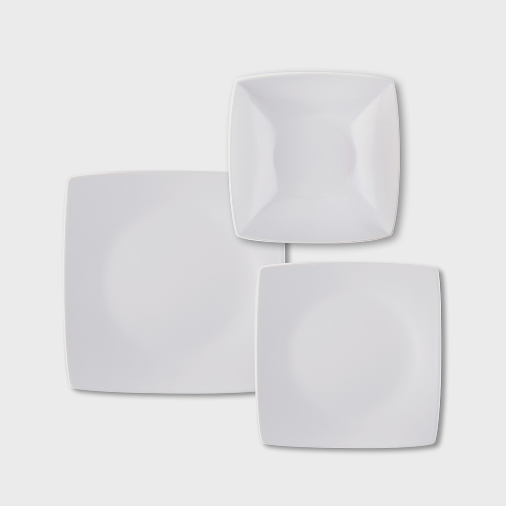 Servizio tavola Eclipse pz 18 bianco