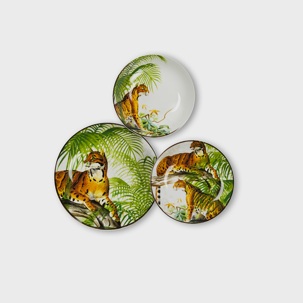 Servizio tavola 18 pz Leopard