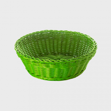 Cestino intrecci 20 verde scuro