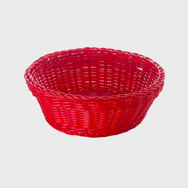 Cestino intrecci 20 rosso