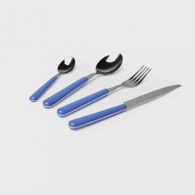 Servizio 24 posate Jolly blu