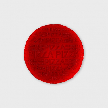Piatto pizza cm 33 rosso