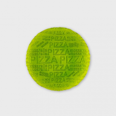 Piatto pizza cm 33 verde