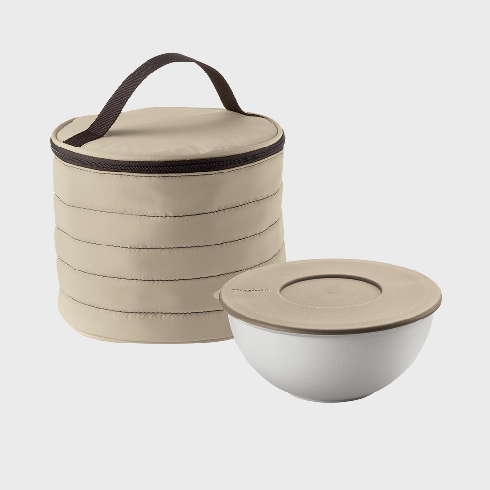 Borsa termica tonda + contenitore Handy