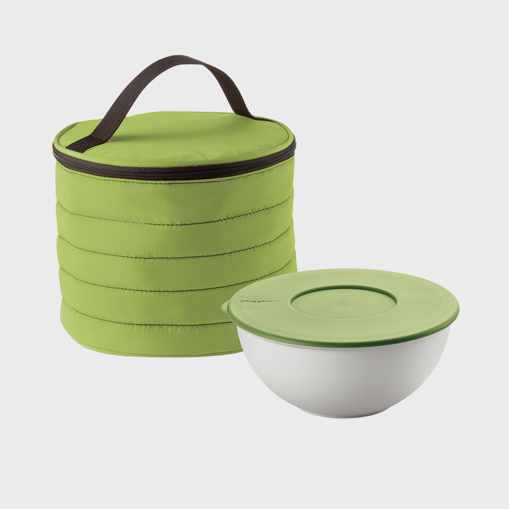 Borsa termica tonda + contenitore Handy