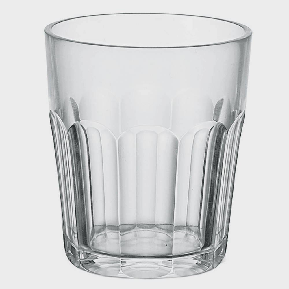 Bicchiere molato basso (san) Happy Hour