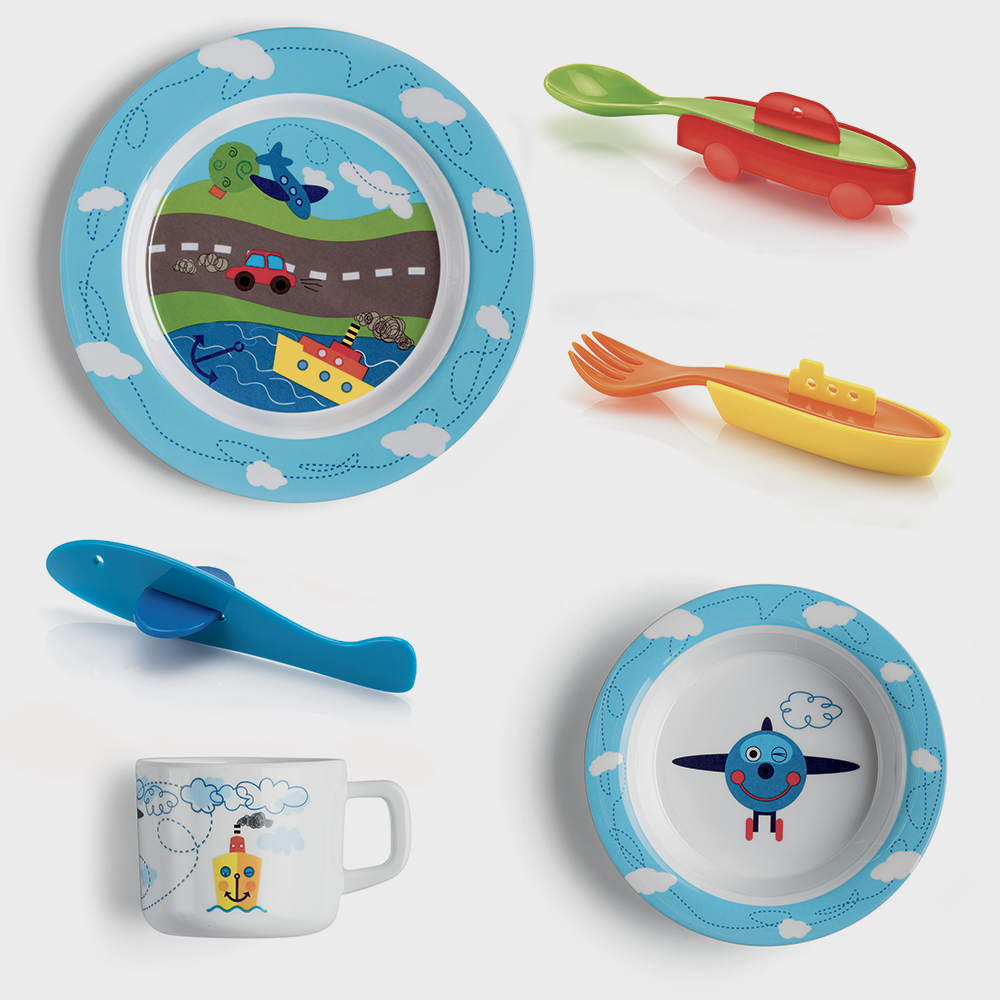 Set posto tavola traffic Bimbi