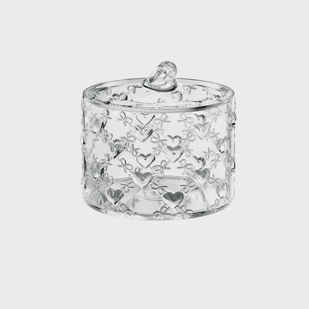 Contenitore grande c/coperchio Love