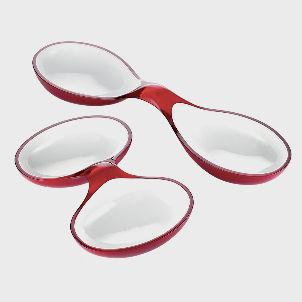 Set 2 contenitori bicolore Grace