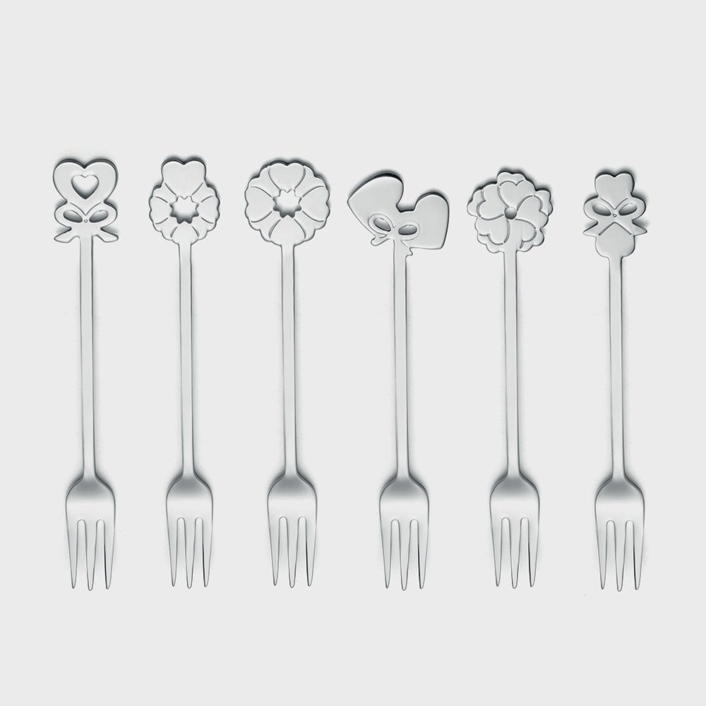 Set 6 forchettine dolce Love