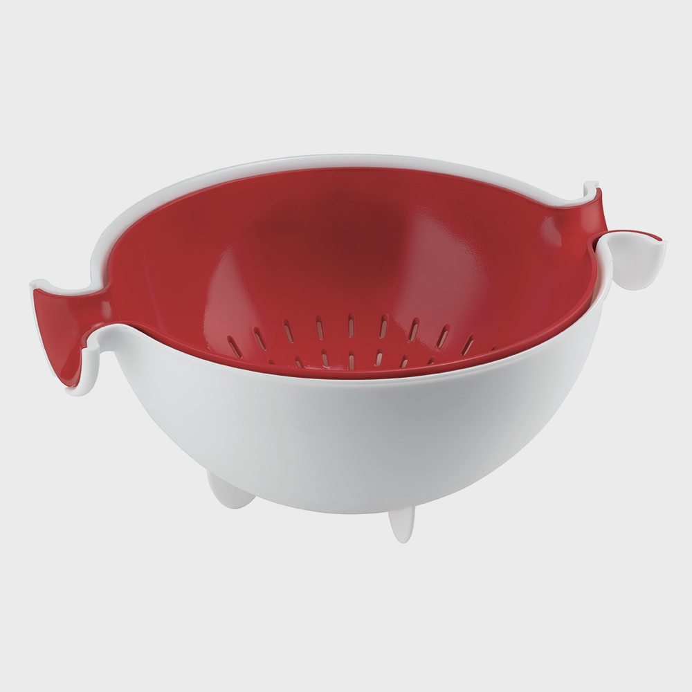 Set scolatutto con contenitore Spin&Drain