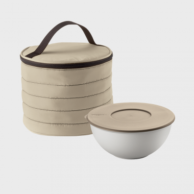 Borsa termica tonda + contenitore Handy