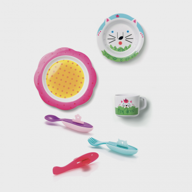 Set posto tavola playpark bimba