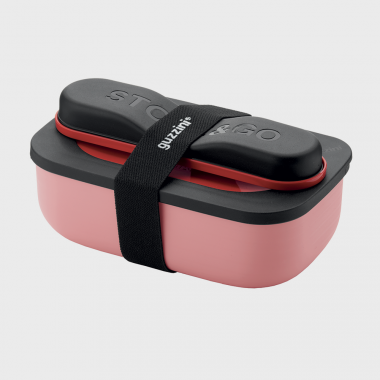 Set lunch box con posate da viaggio Store&Go