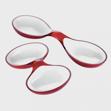 Set 2 contenitori bicolore Grace