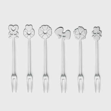 Set 6 forchettine aperitivo Love