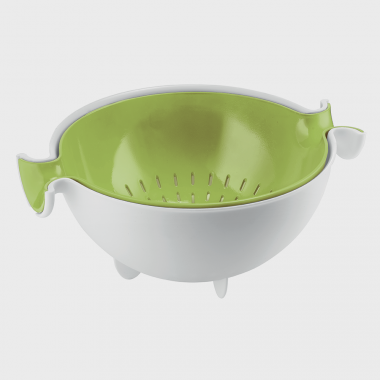 Set scolatutto con contenitore Spin&Drain